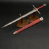 Lordsworn's Straight Sword & Oak Wood Stand