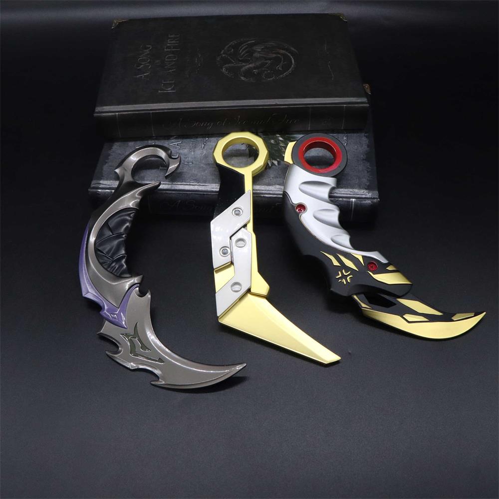 Pack 3-en-1 Karambits Prime 2.0, Champion & Reaver (Valorant)