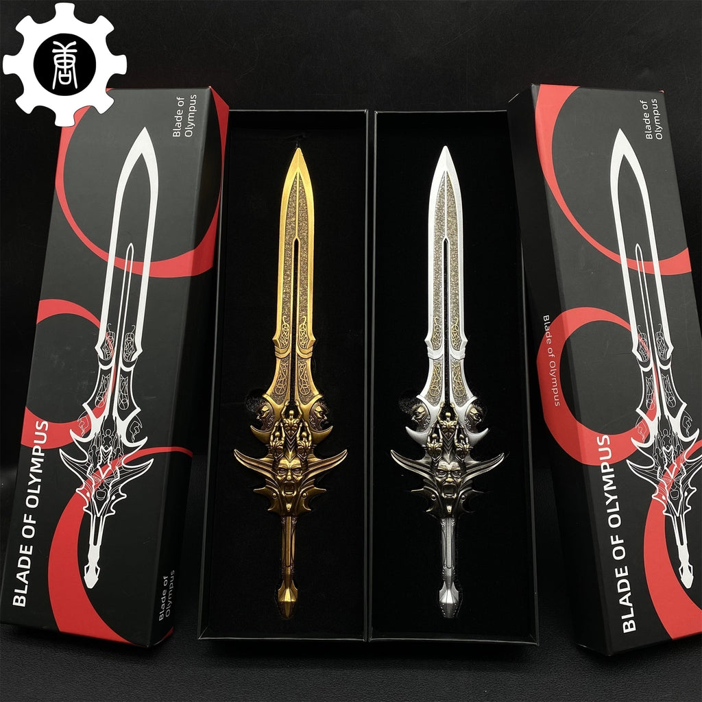 Blade Of Olympus Replica11.8" Metal Desk Display Art
