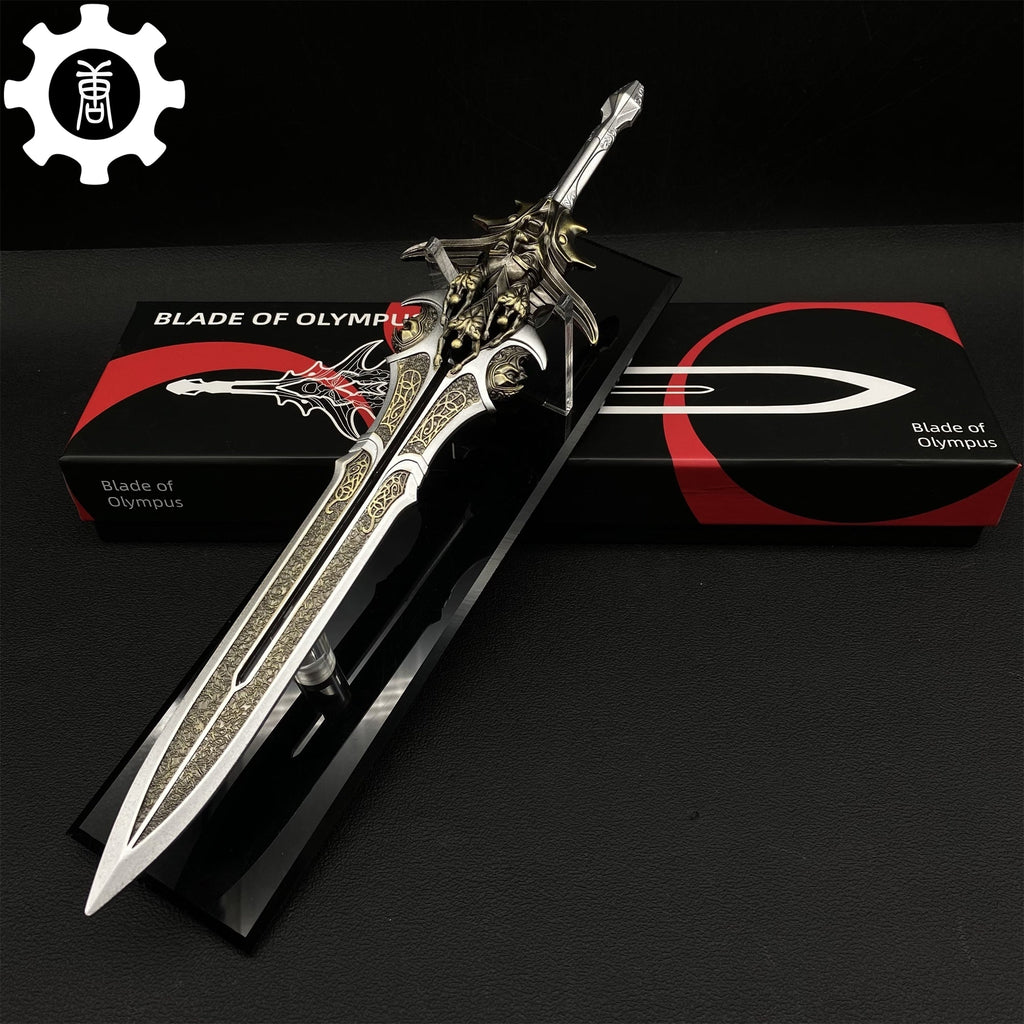 Blade Of Olympus Replica11.8" Metal Desk Display Art