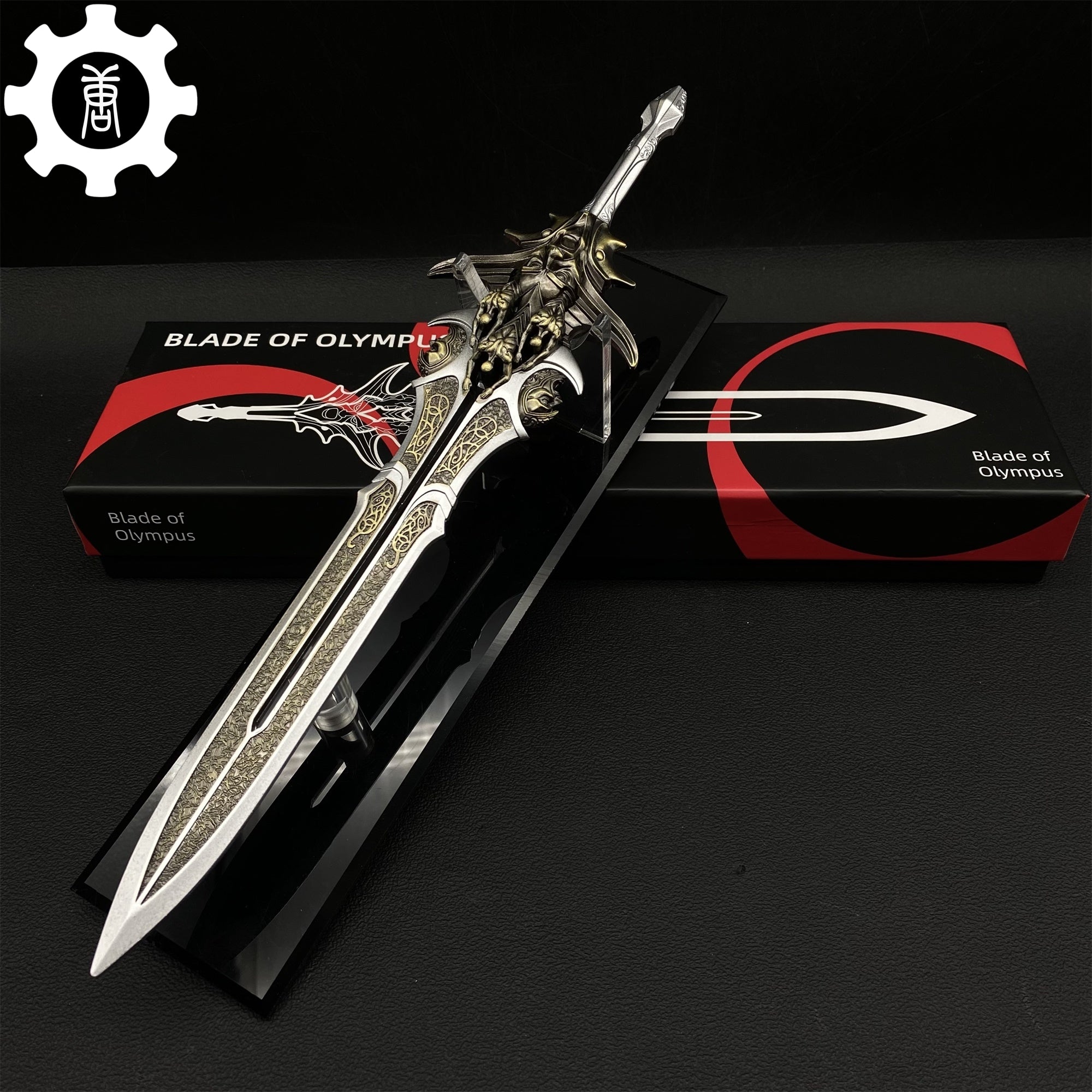 Blade Of Olympus Replica11.8" Metal Desk Display Art