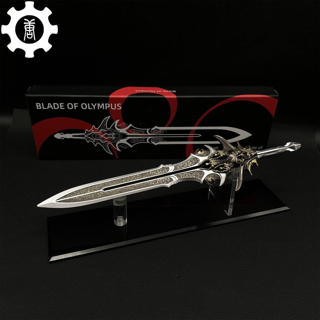 Blade Of Olympus Replica11.8" Metal Desk Display Art