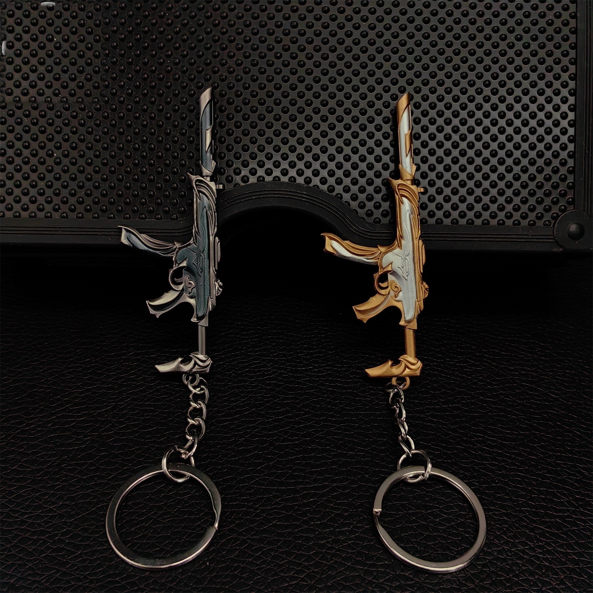 Metal Forsaken Spectre Gun Tiny KeyChain Pendant