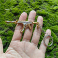 Metal Forsaken Spectre Gun Tiny KeyChain Pendant