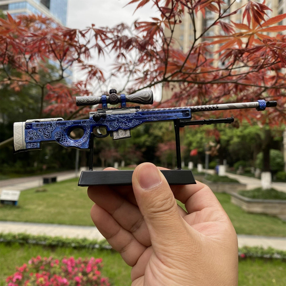 Mini Répliques Métal AWP – Lore, Gungnir, Crakow, Neo-Noir, Medusa & Worm God (CS2)