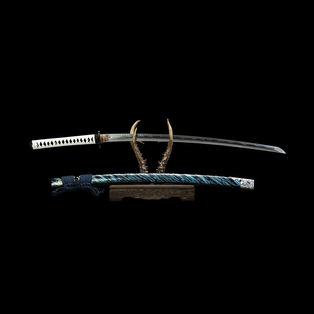 T10 Ghost Wolf Lord Jin Sakai Katana Tanto 2 in 1 Set