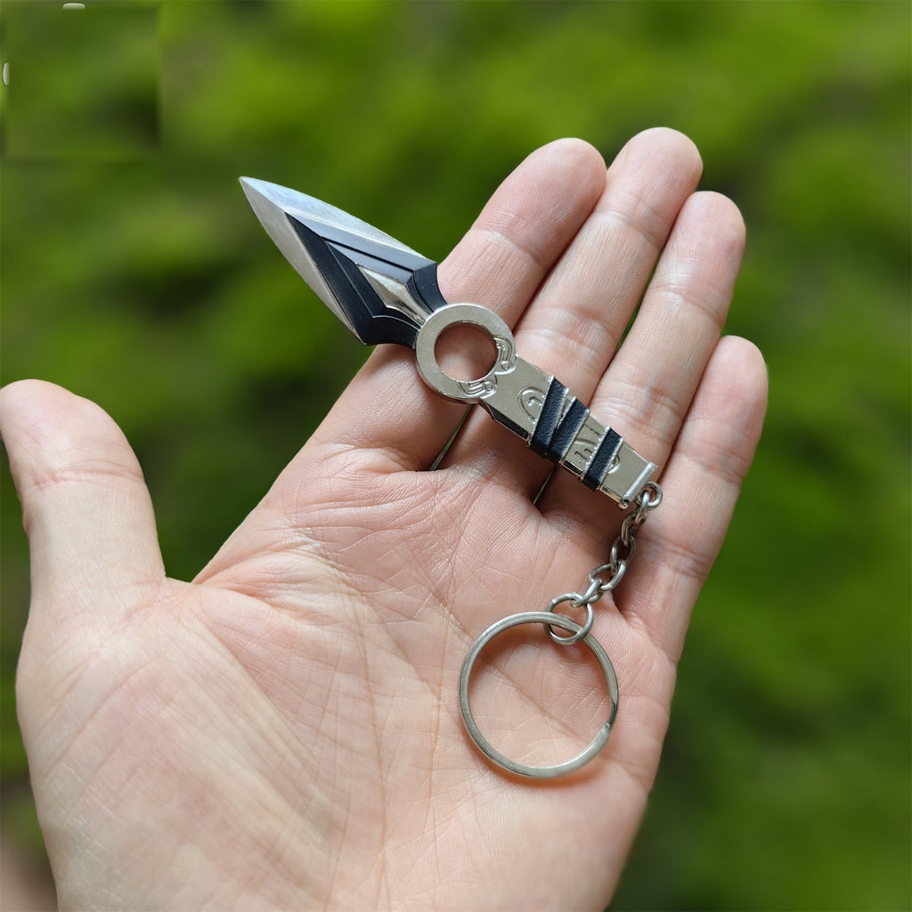 Mini Jett Kunai Metal Keychain