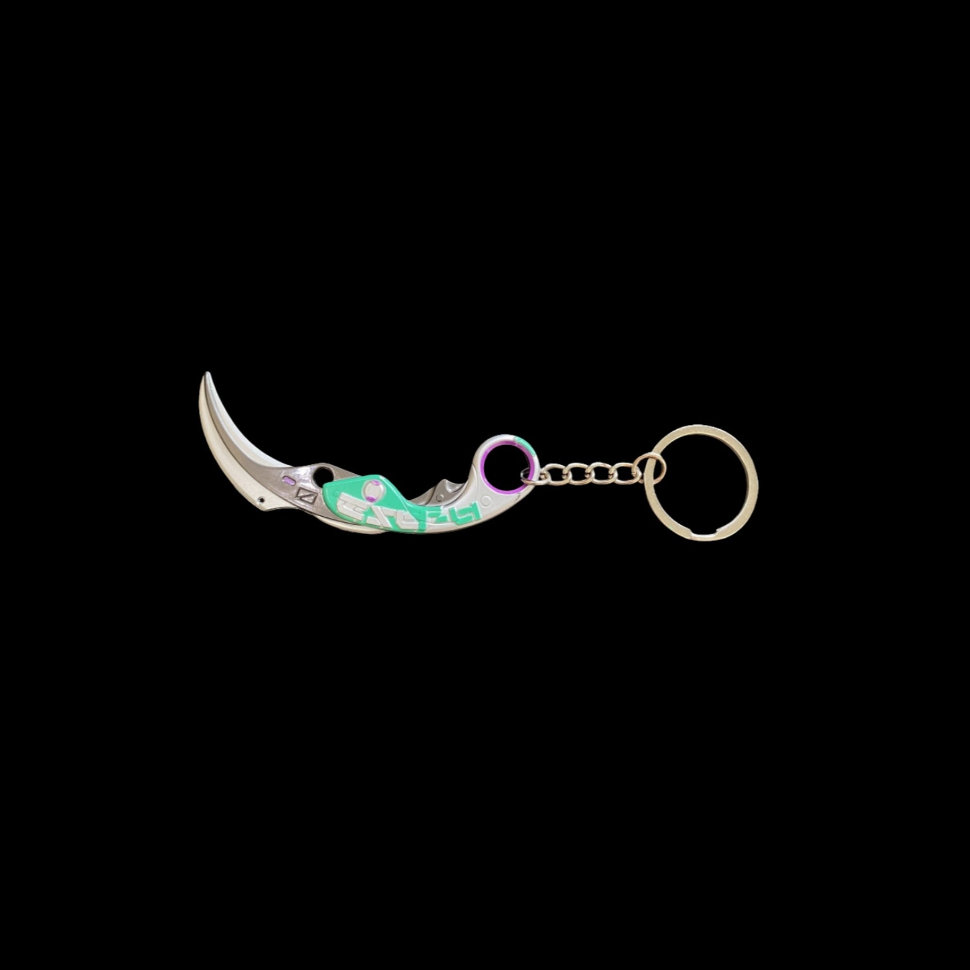 Ensemble de pendentifs minuscules porte-clés Val en métal