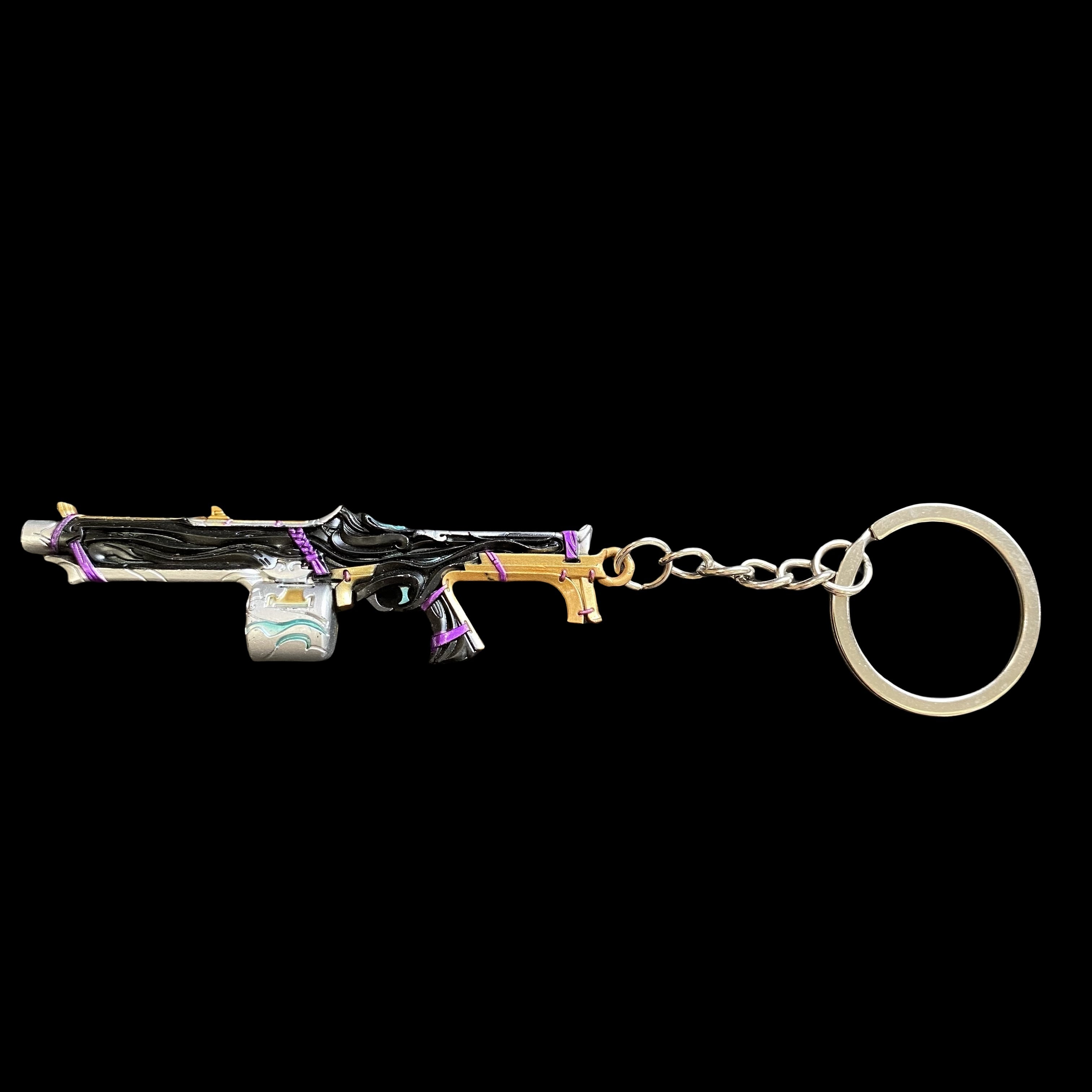 Ensemble de pendentifs minuscules porte-clés Val en métal