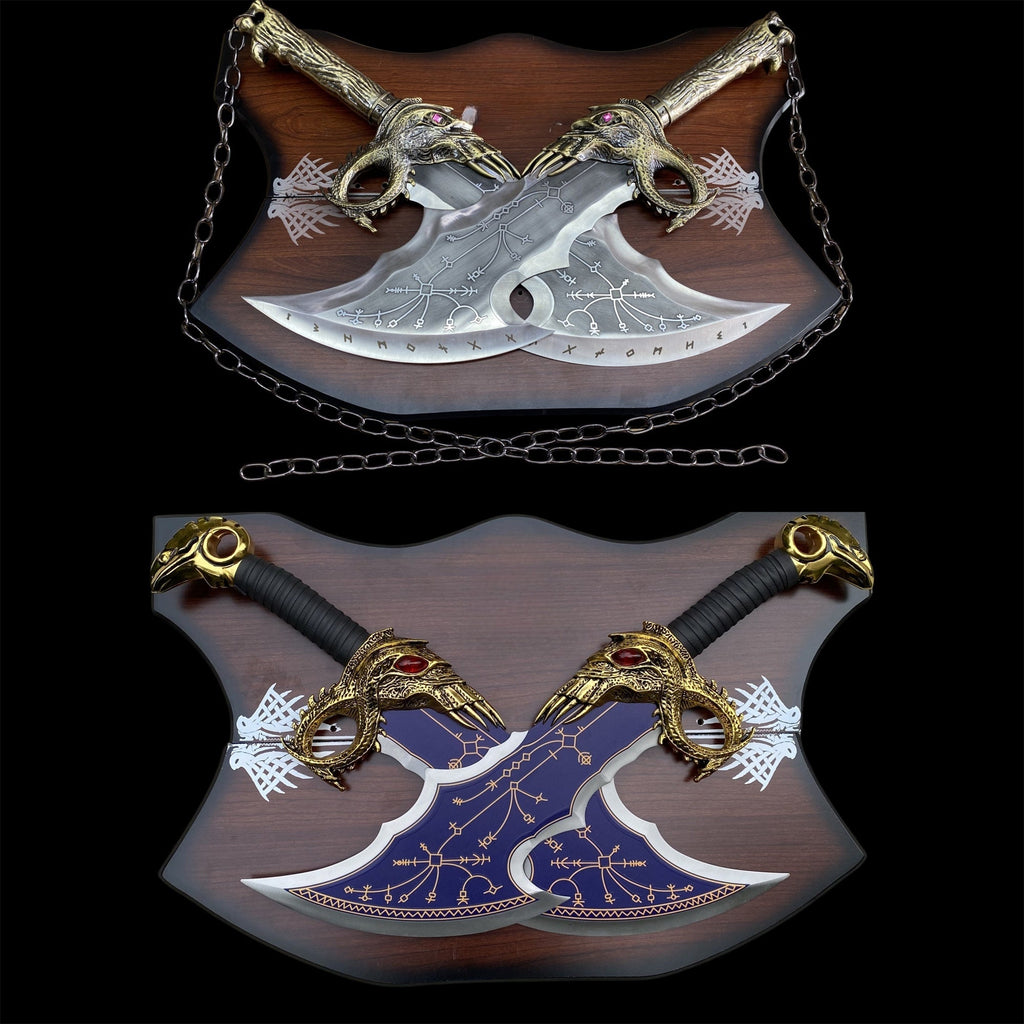 Blades of Chaos Life-size Metal Replica