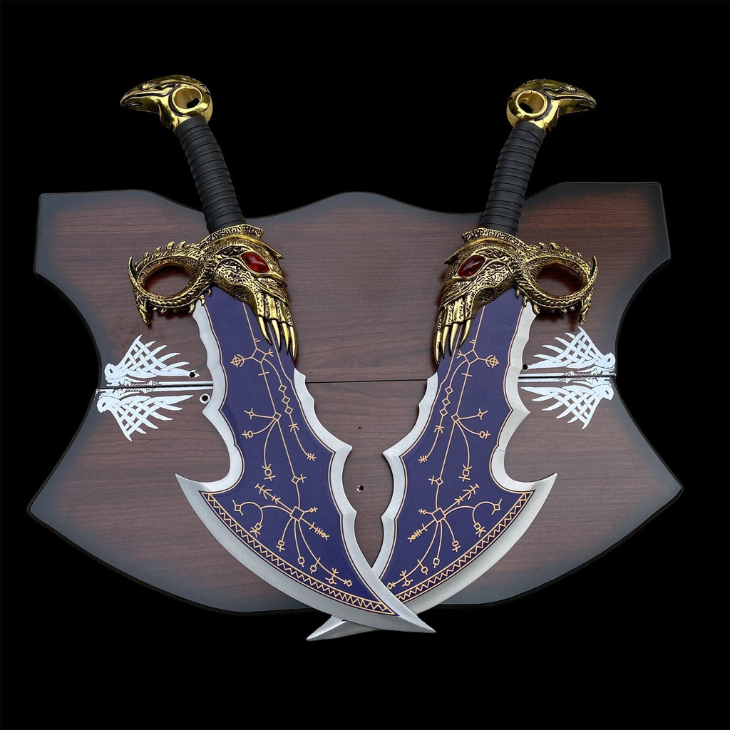 Blades of Chaos Life-size Metal Replica