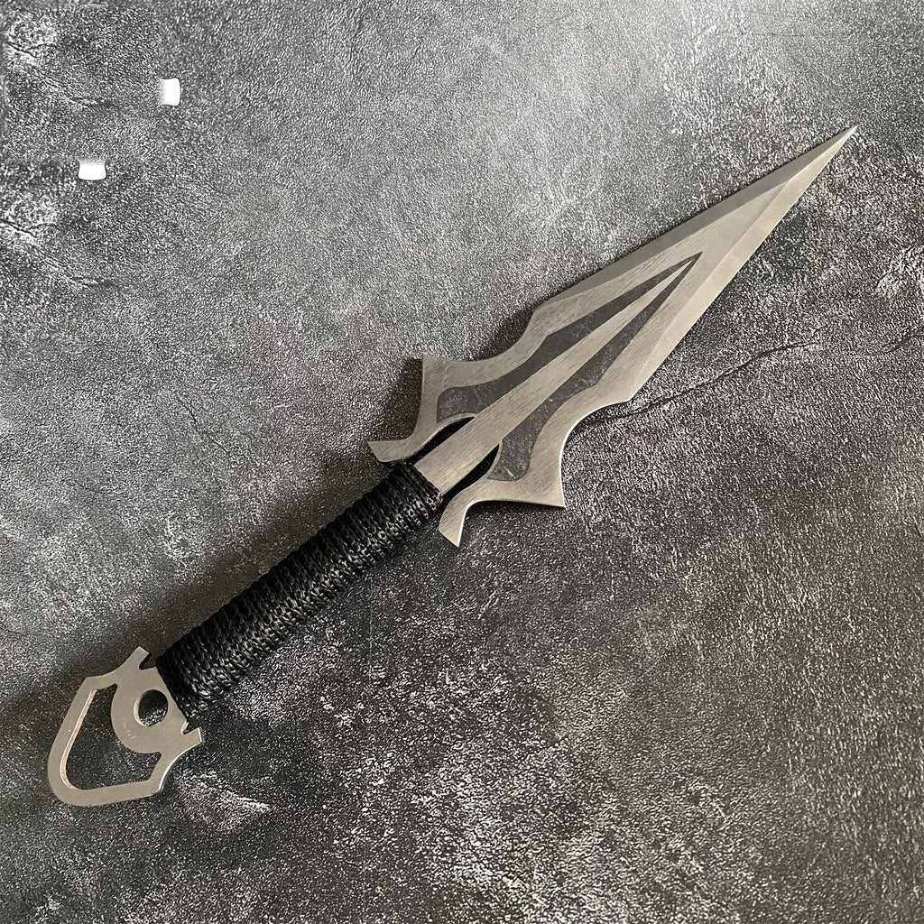 Hand-Forged Steel MK Scorpion Kunai Unboxing Knife