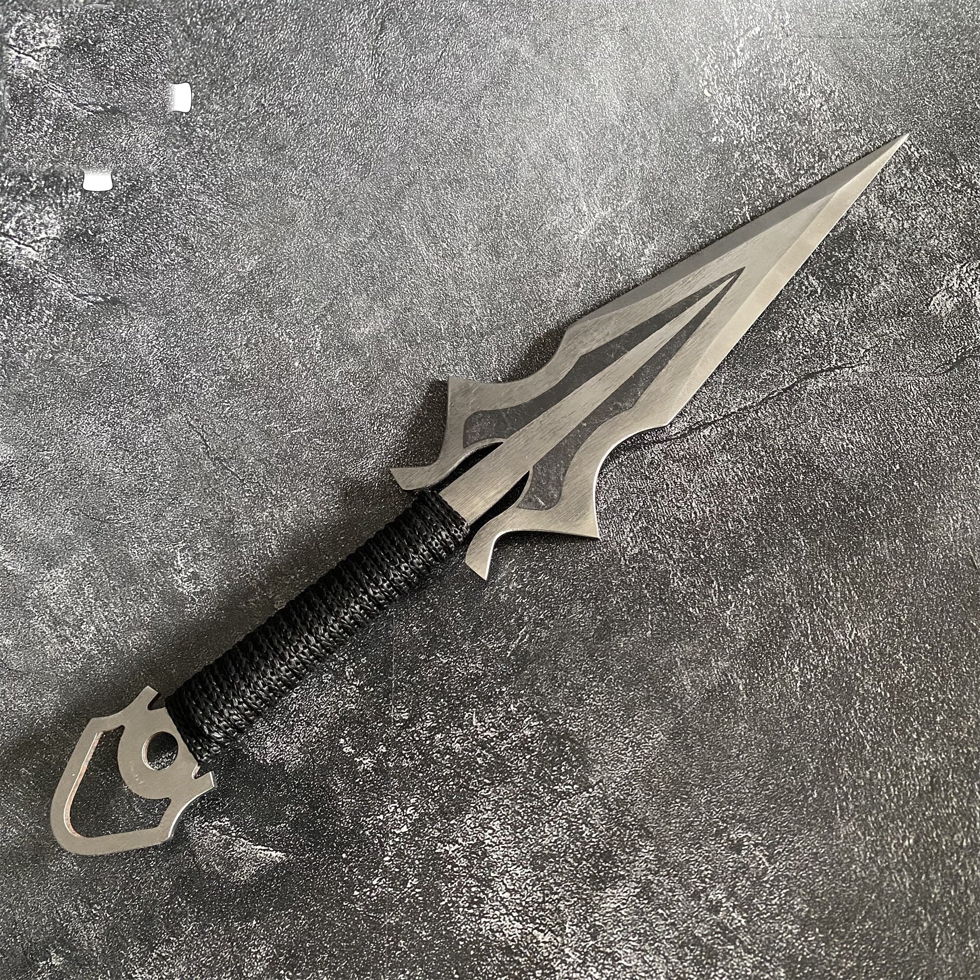 Hand-Forged Steel MK Scorpion Kunai Unboxing Knife