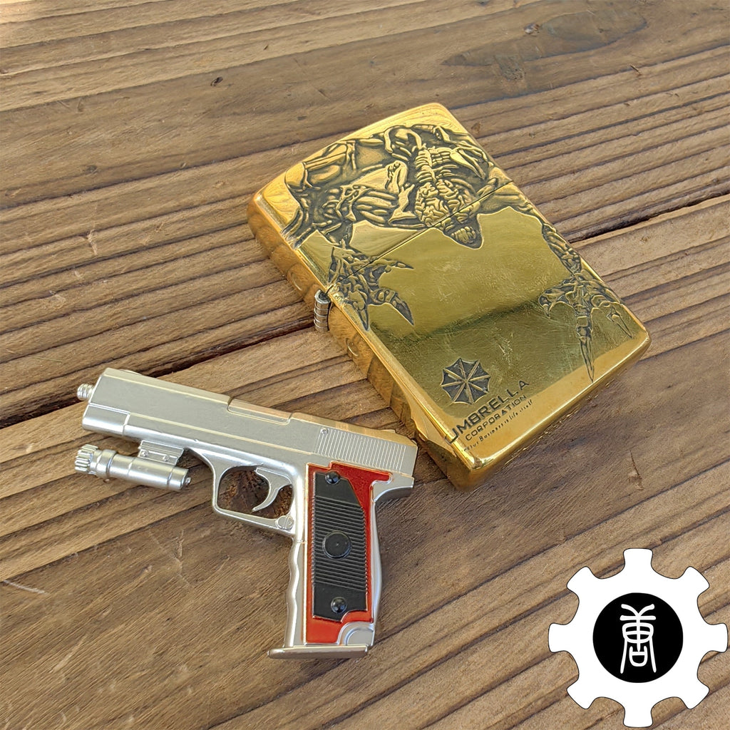 Re4 Weapon Case Leon S Kennedy Metal Mini Weapon Suitcase 11 in 1