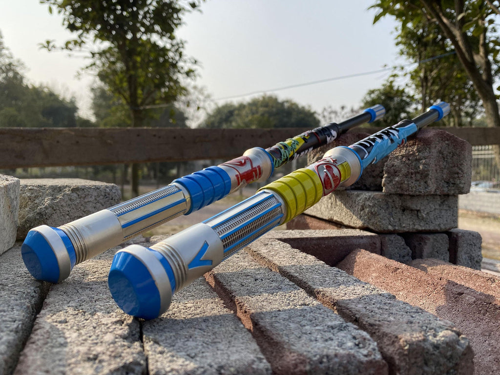 Life-size Lifeline Heirloom Shock Sticks Metal Replica