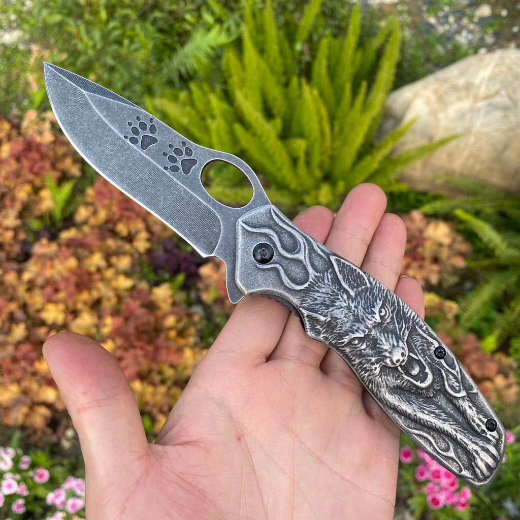 Lone Wolf Pocket Folding Knife