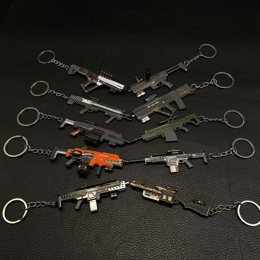 HD2 Gun Keychain Fantastic Charm 10 in 1 Pack