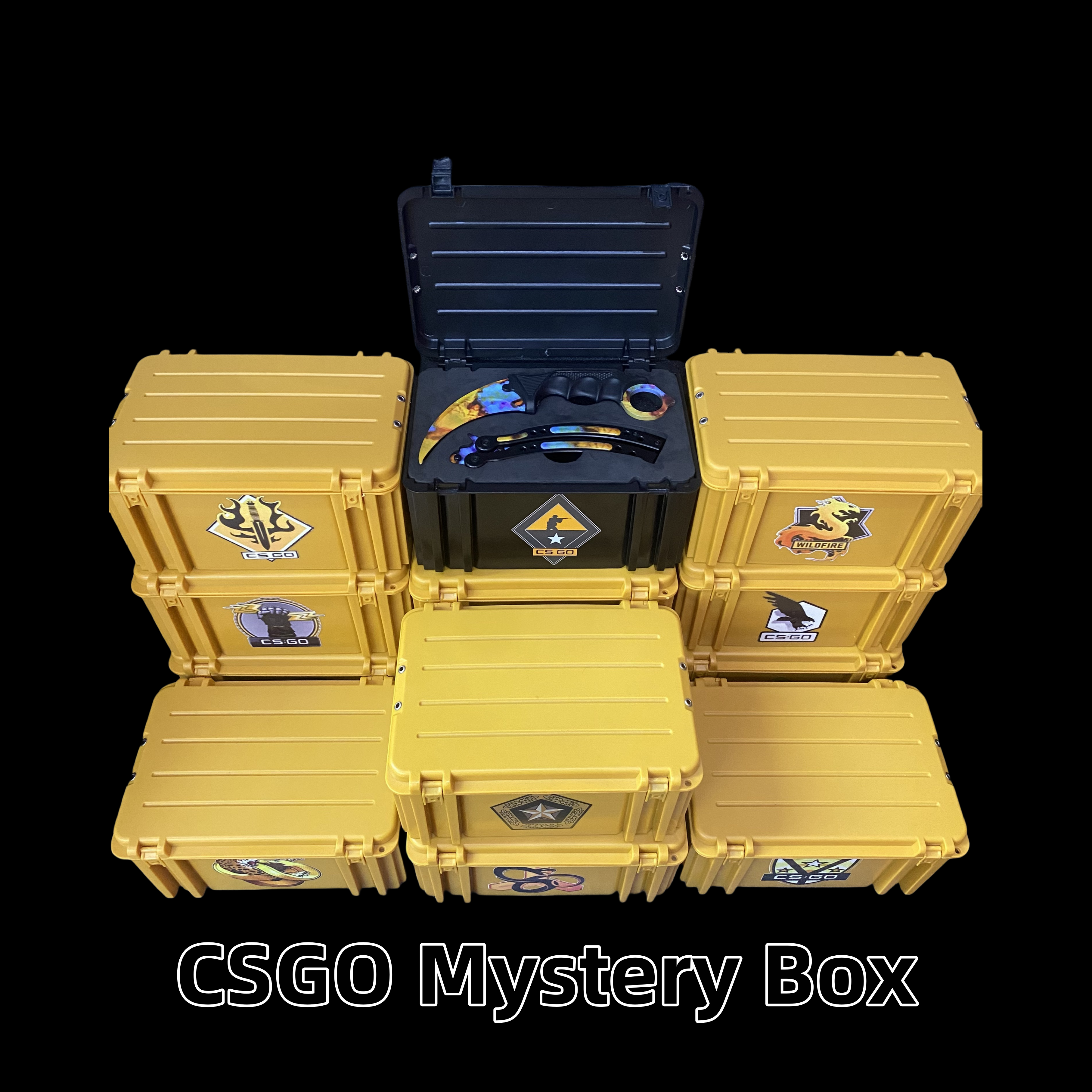 57 In 1 Real Life Rare Skin Weapon Case Mystery Box