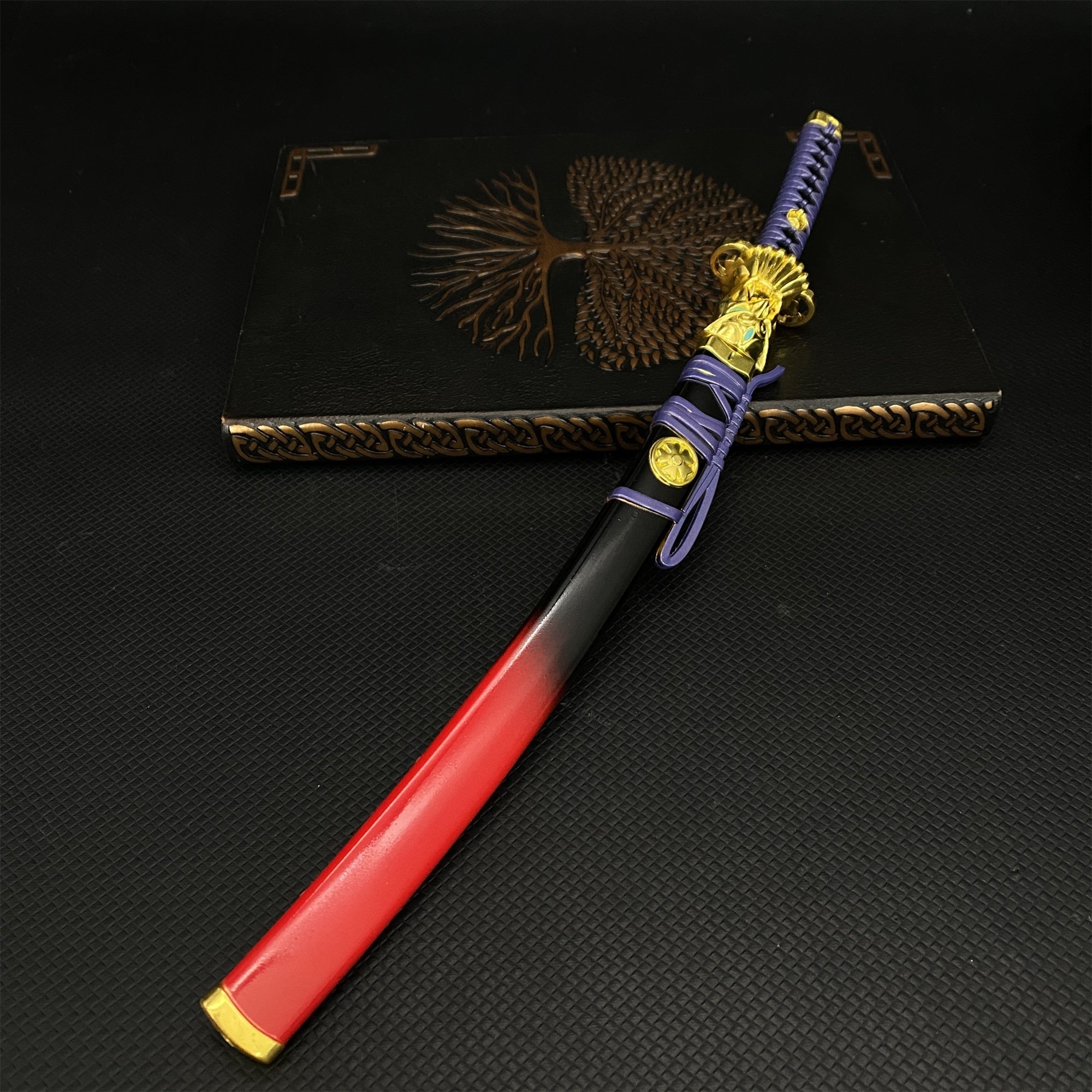 Val Oni Katana Onimaru Katana en métal, réplique 30CM/11.8"