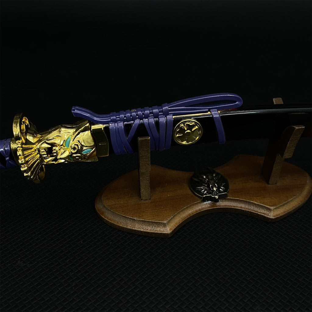 Val Oni Katana Onimaru Katana en métal, réplique 30CM/11.8"