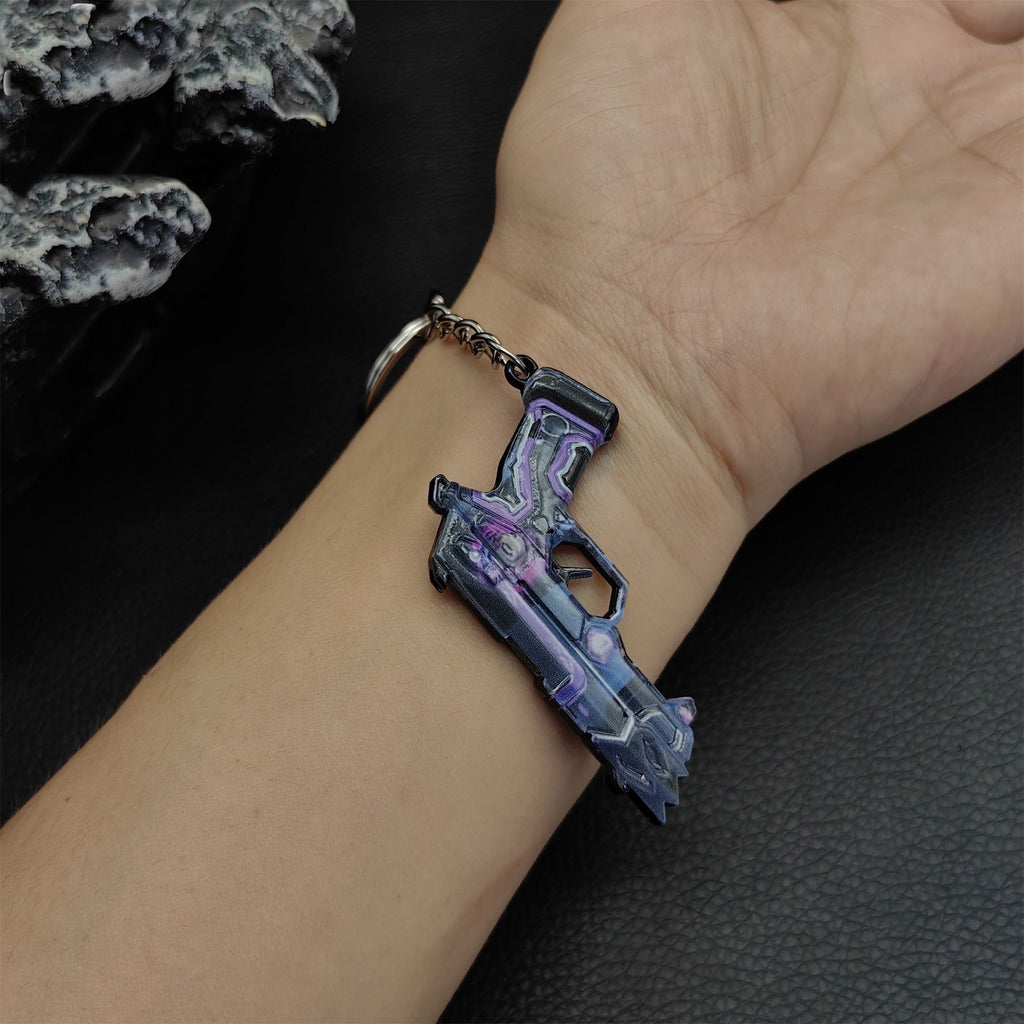 Mini Undercity Classic Gun Metal Keychain