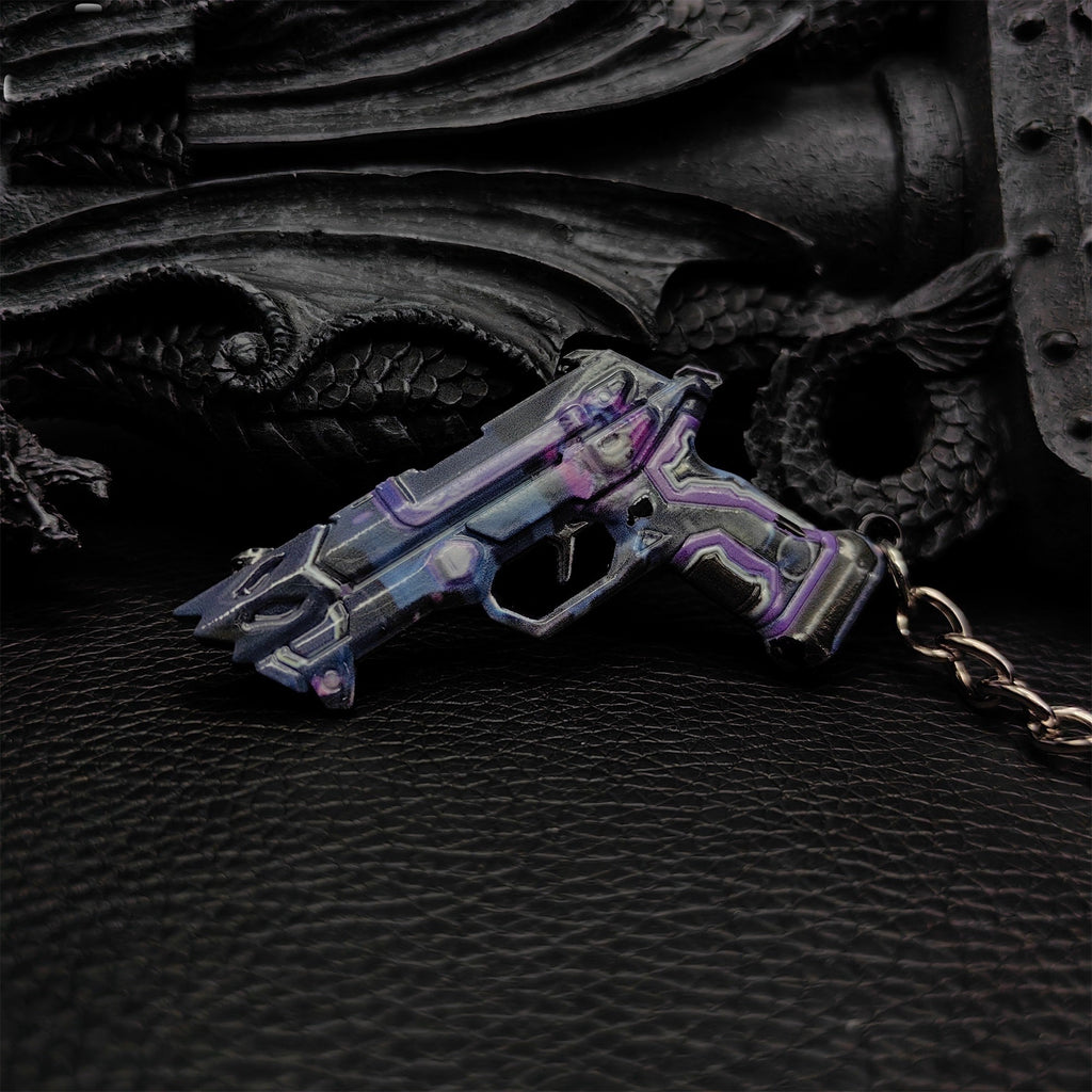 Mini Undercity Classic Gun Metal Keychain