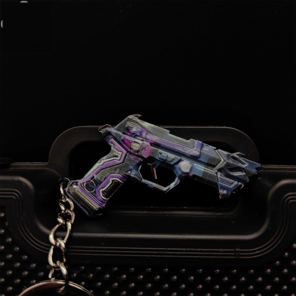 Mini Undercity Classic Gun Metal Keychain