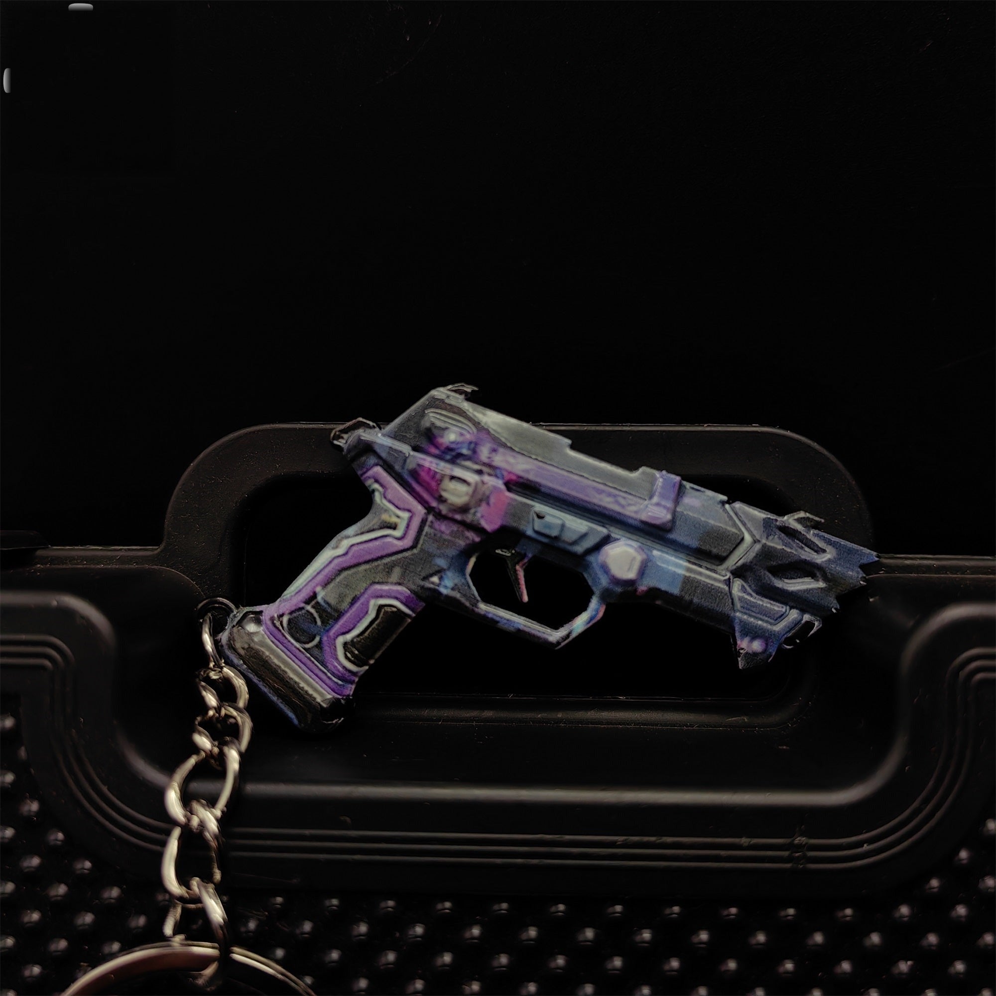 Mini Undercity Classic Gun Metal Keychain