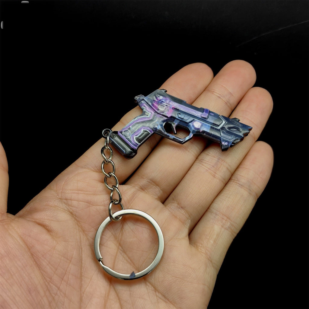 Mini Undercity Classic Gun Metal Keychain
