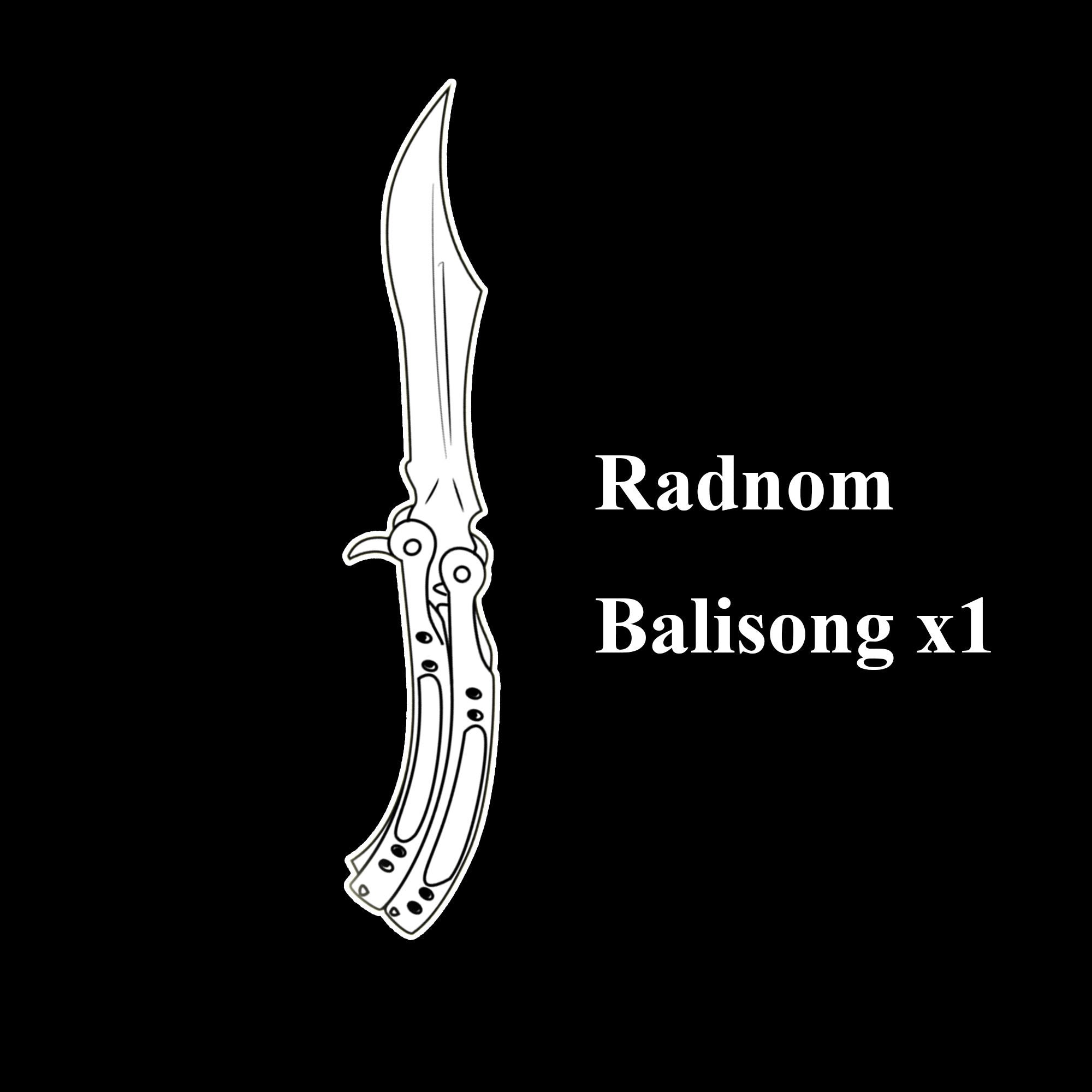 CS Butterfly Knife Balisong Trainers Blunt Blade Mystery Prize