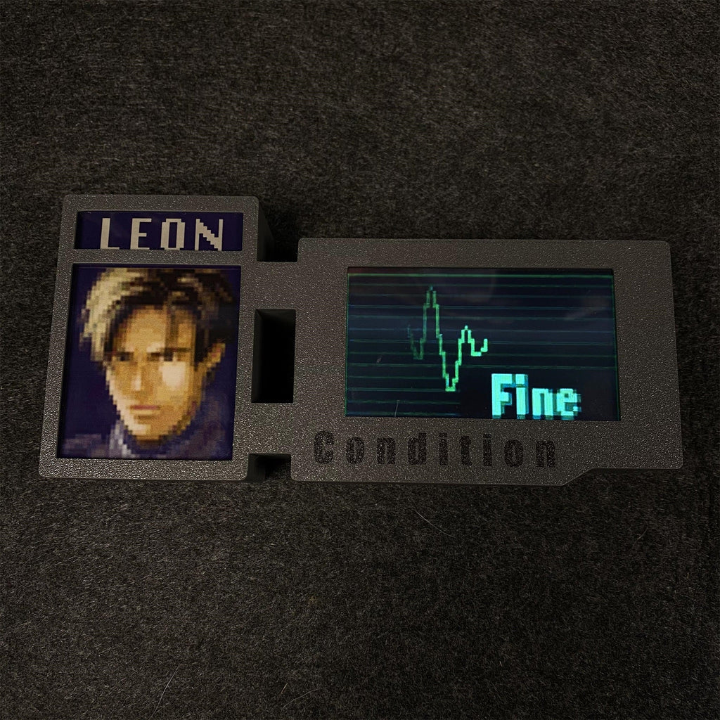 3D Printed RE Series Classical Game Character Health Condition Bar Status Screen