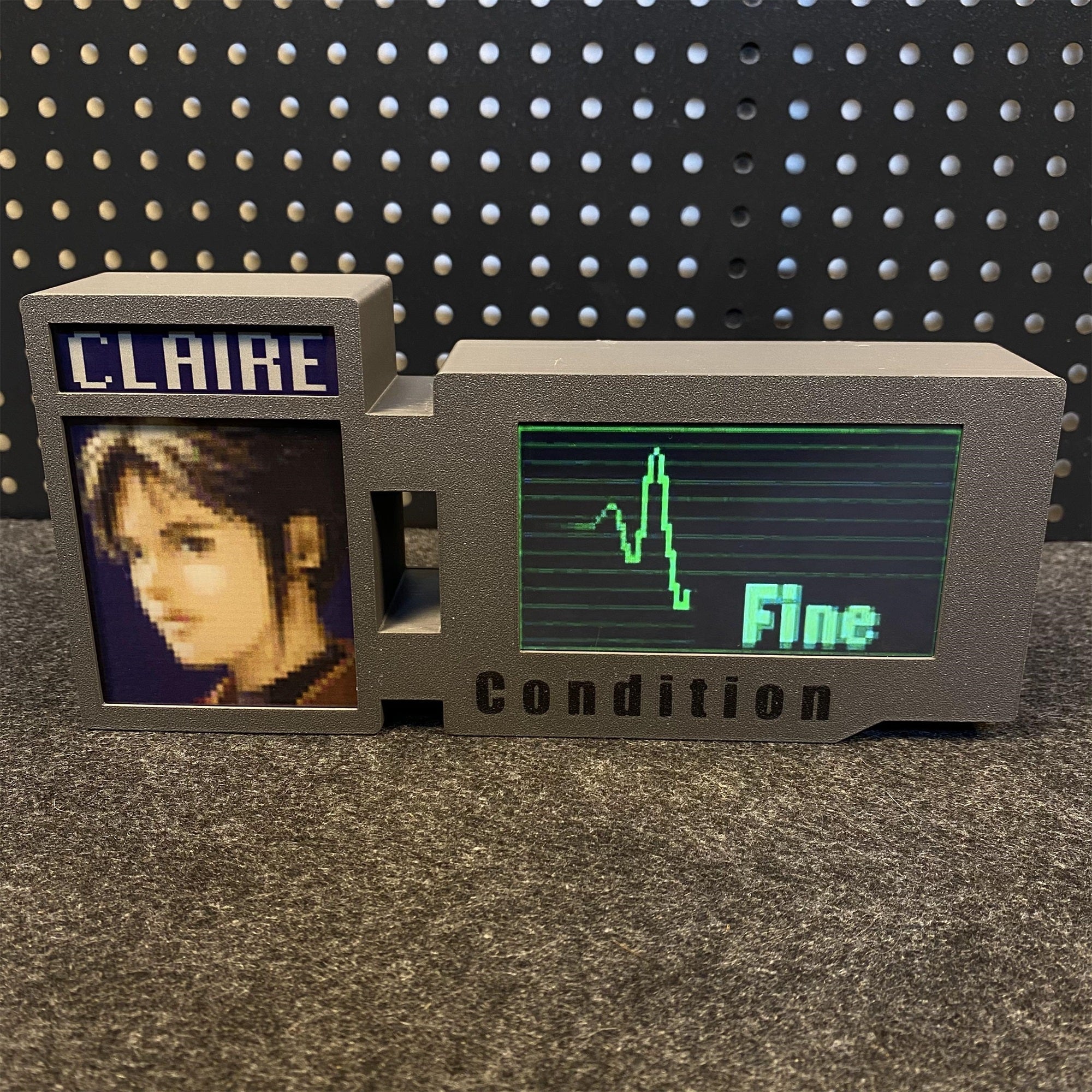 3D Printed RE Series Classical Game Character Health Condition Bar Status Screen