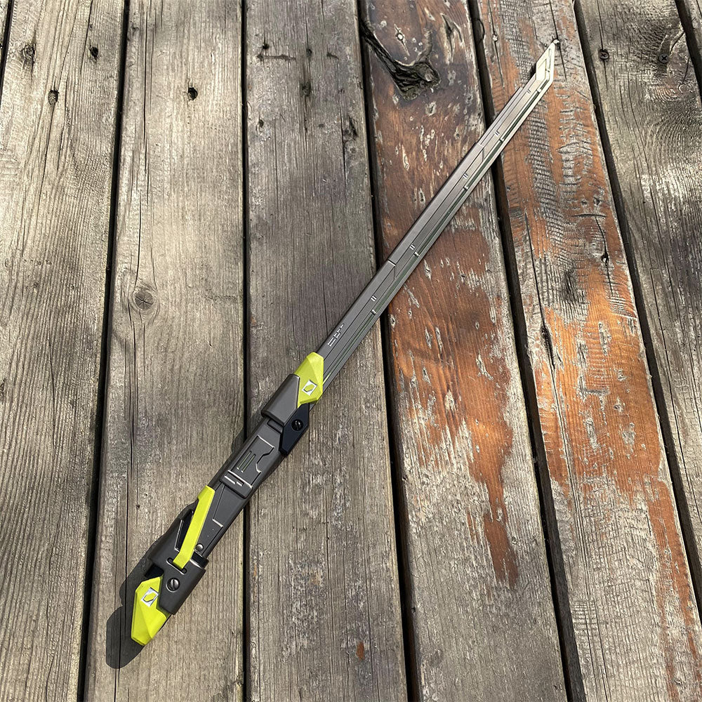 Cadeau de passe-temps Gamer avec accessoire cosplay en métal lumineux RGX Blade Blunt Edge