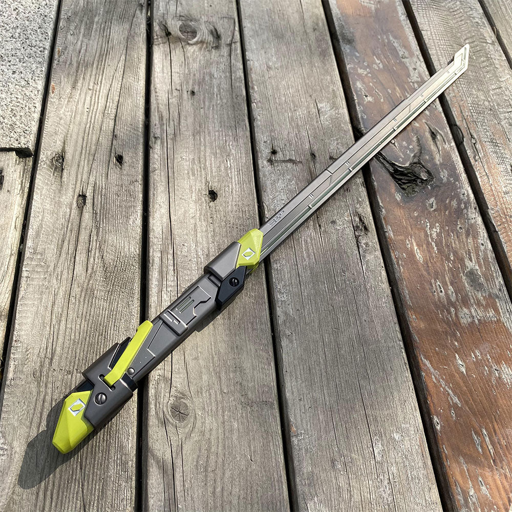 Cadeau de passe-temps Gamer avec accessoire cosplay en métal lumineux RGX Blade Blunt Edge