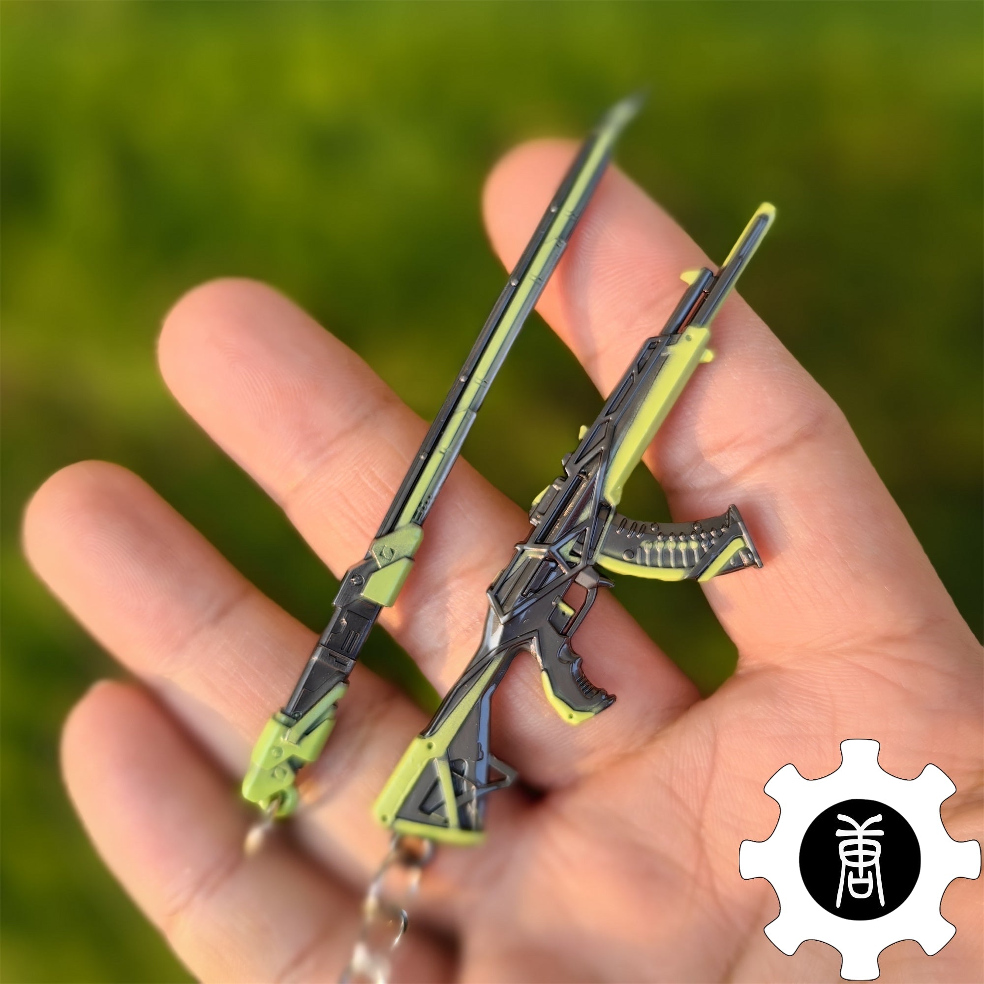 Porte-clés Métal RGX 11z Pro Vandal & Lame – Pack 2-en-1 (Valorant)