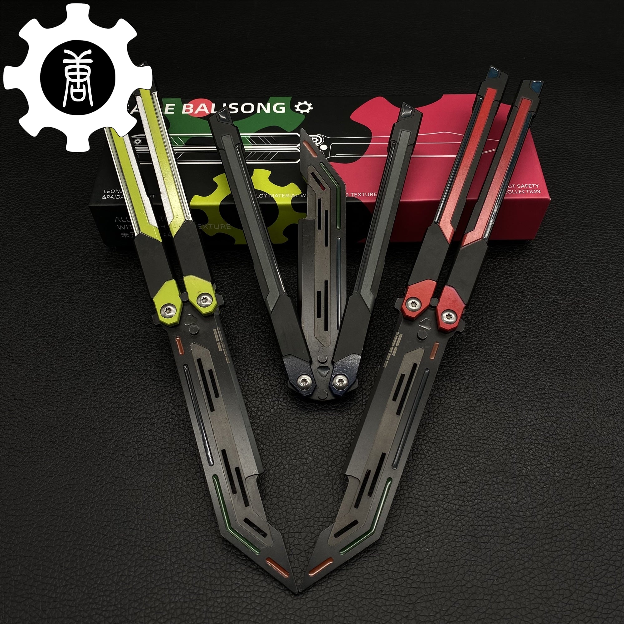 High-End RGX Balisong Trainer RGX Knife 2.0 CNC Aluminum Alloy Version