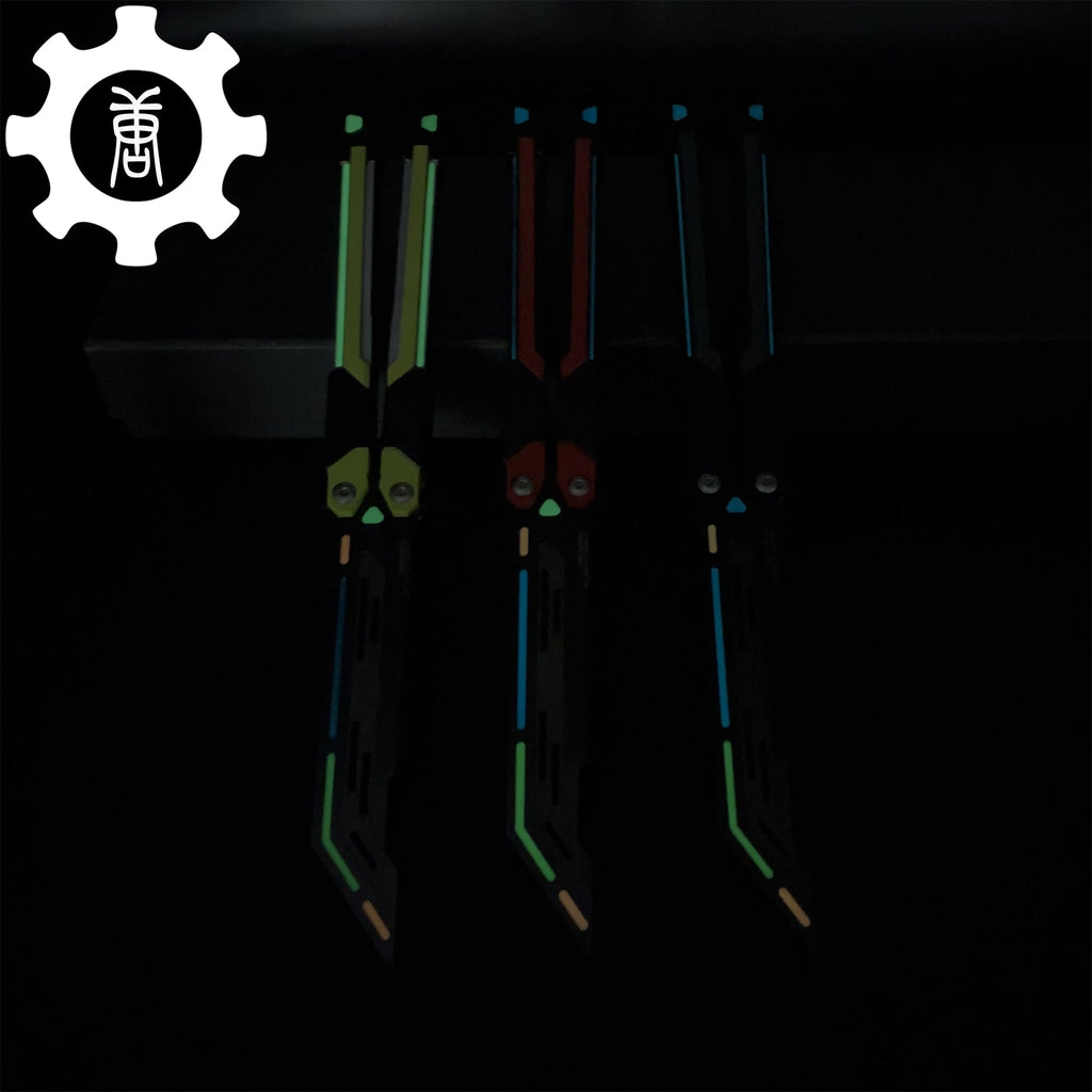 High-End RGX Balisong Trainer RGX Knife 2.0 CNC Aluminum Alloy Version