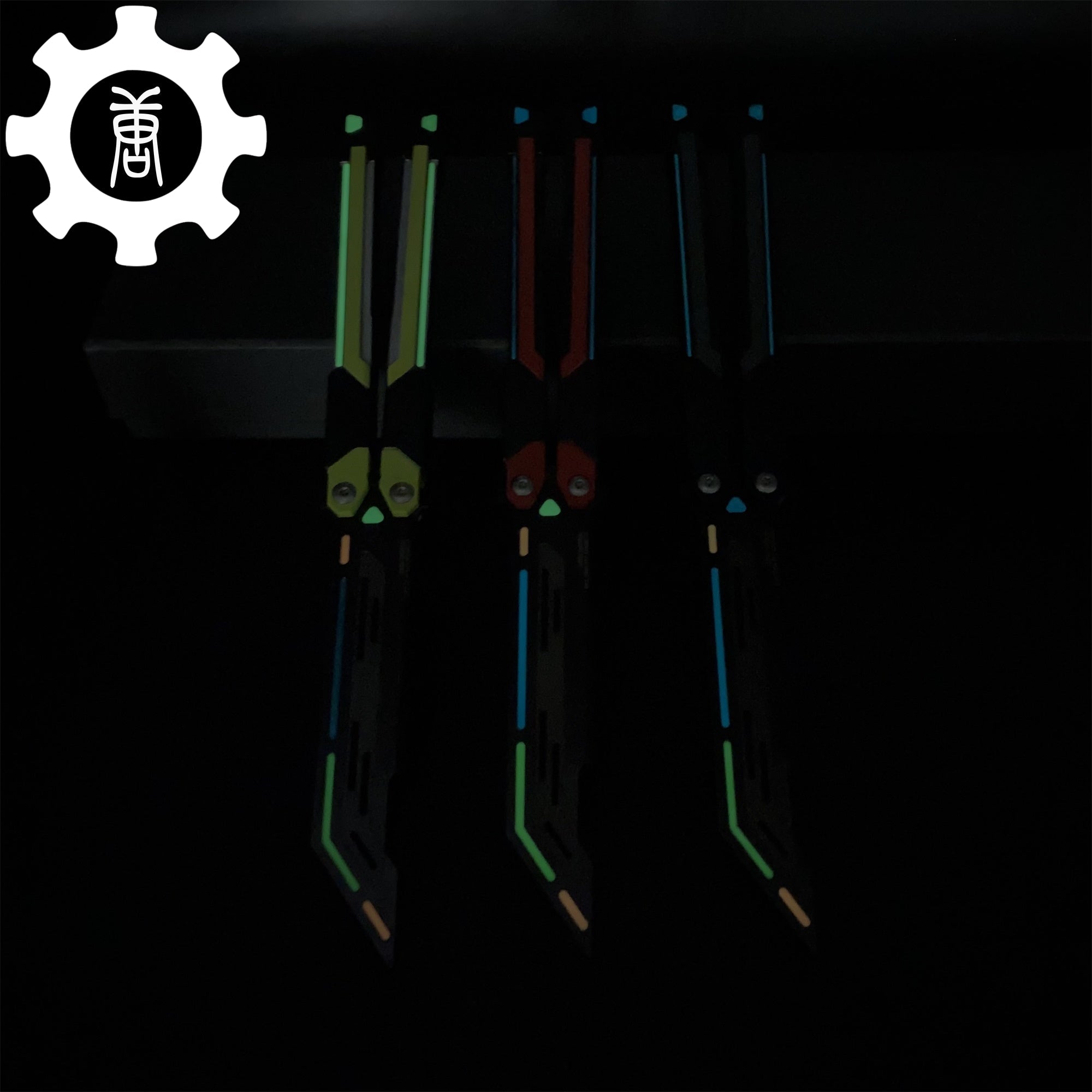 High-End RGX Balisong Trainer RGX Knife 2.0 CNC Aluminum Alloy Version