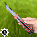 Couteau Papillon RGX – Réplique Métal Lame Émoussée (Valorant)