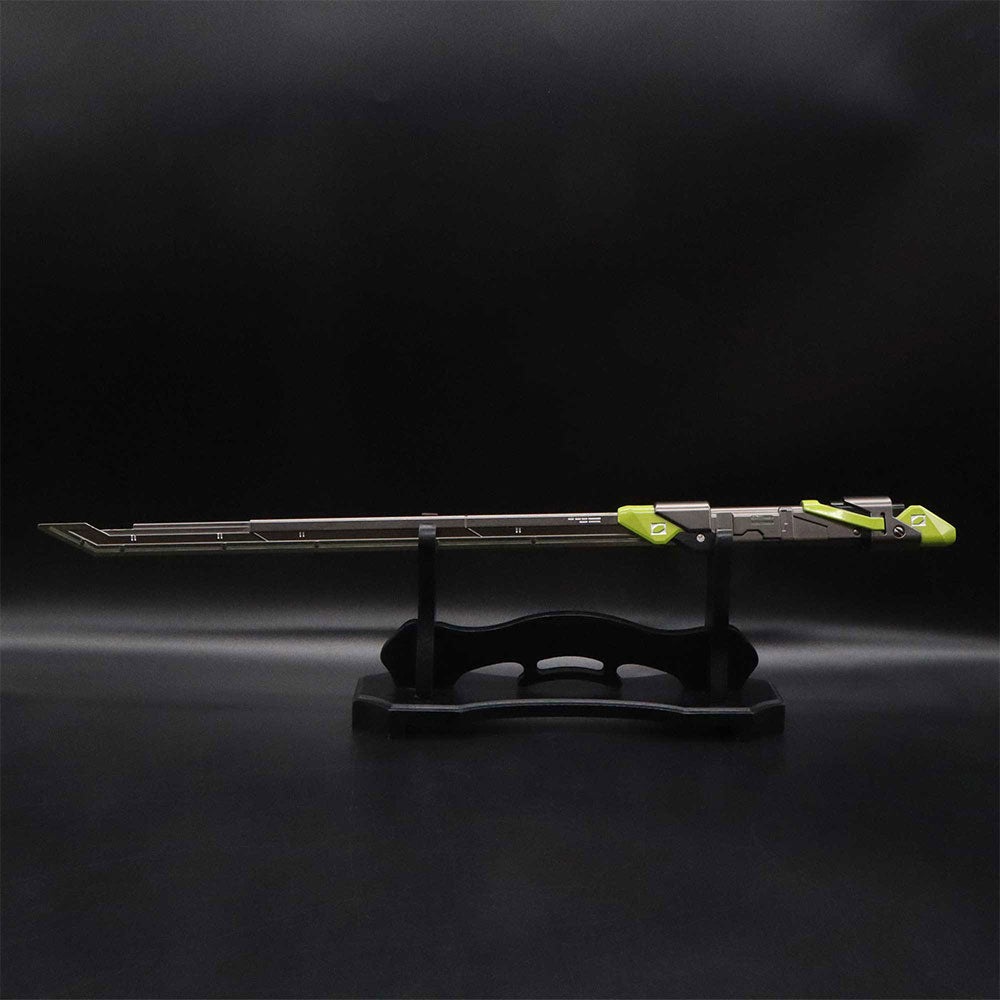 Cadeau de passe-temps Gamer avec accessoire cosplay en métal lumineux RGX Blade Blunt Edge