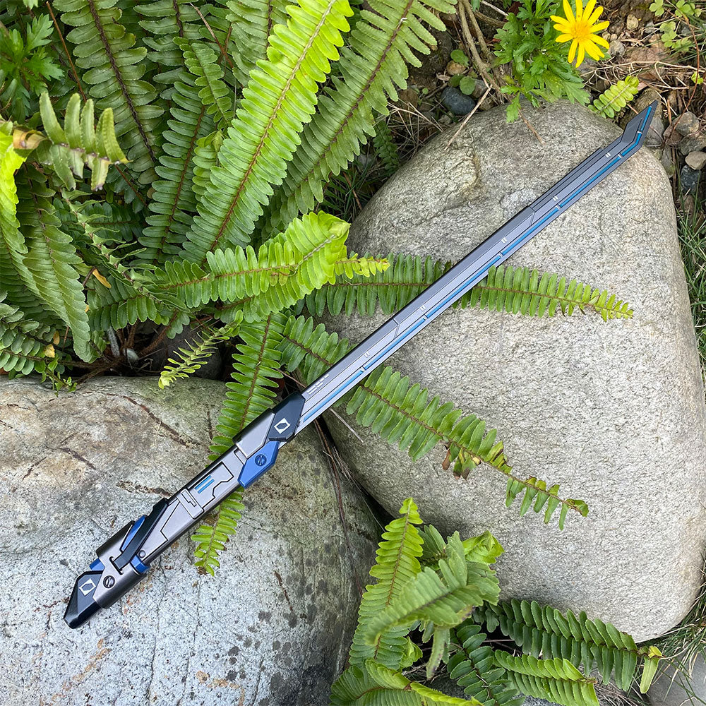 50CM/19.7'' Blue RGX Blade Luminous Blunt Blade Collection Art
