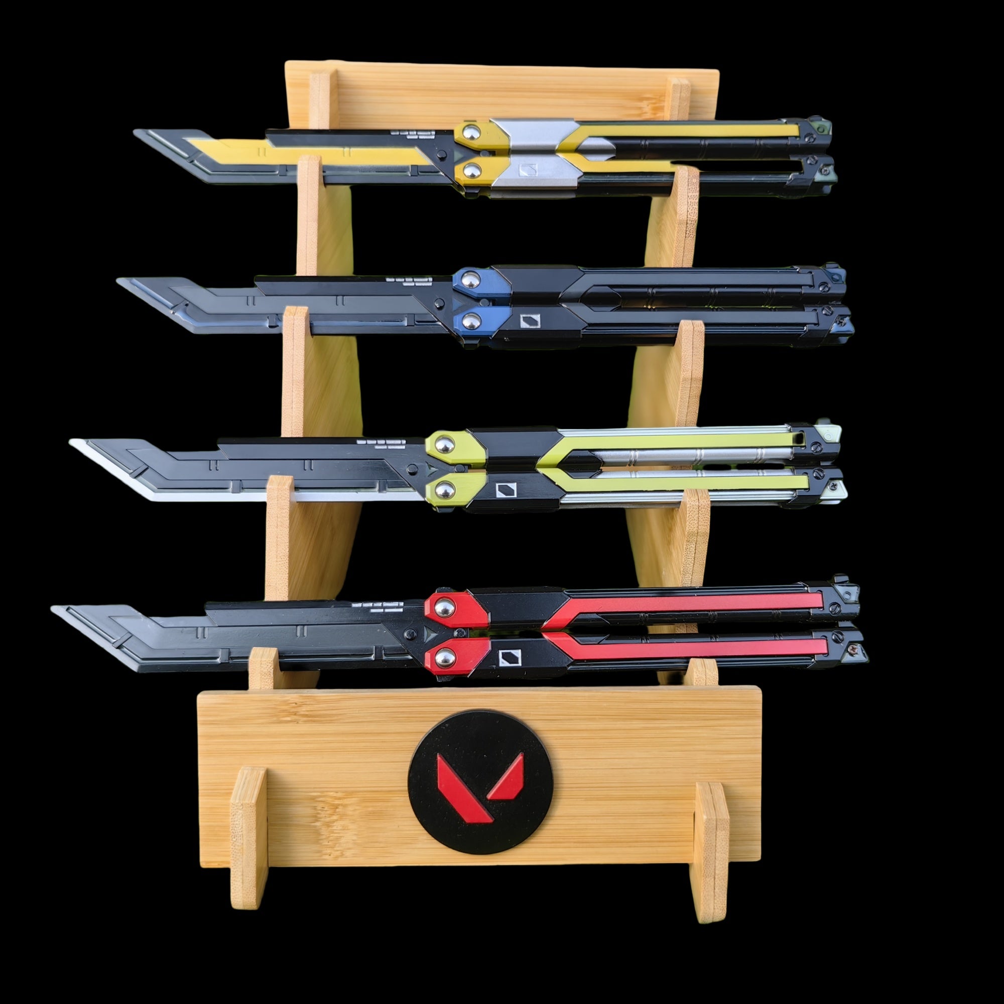 Couteau Papillon RGX – Réplique Métal Lame Émoussée (Valorant)