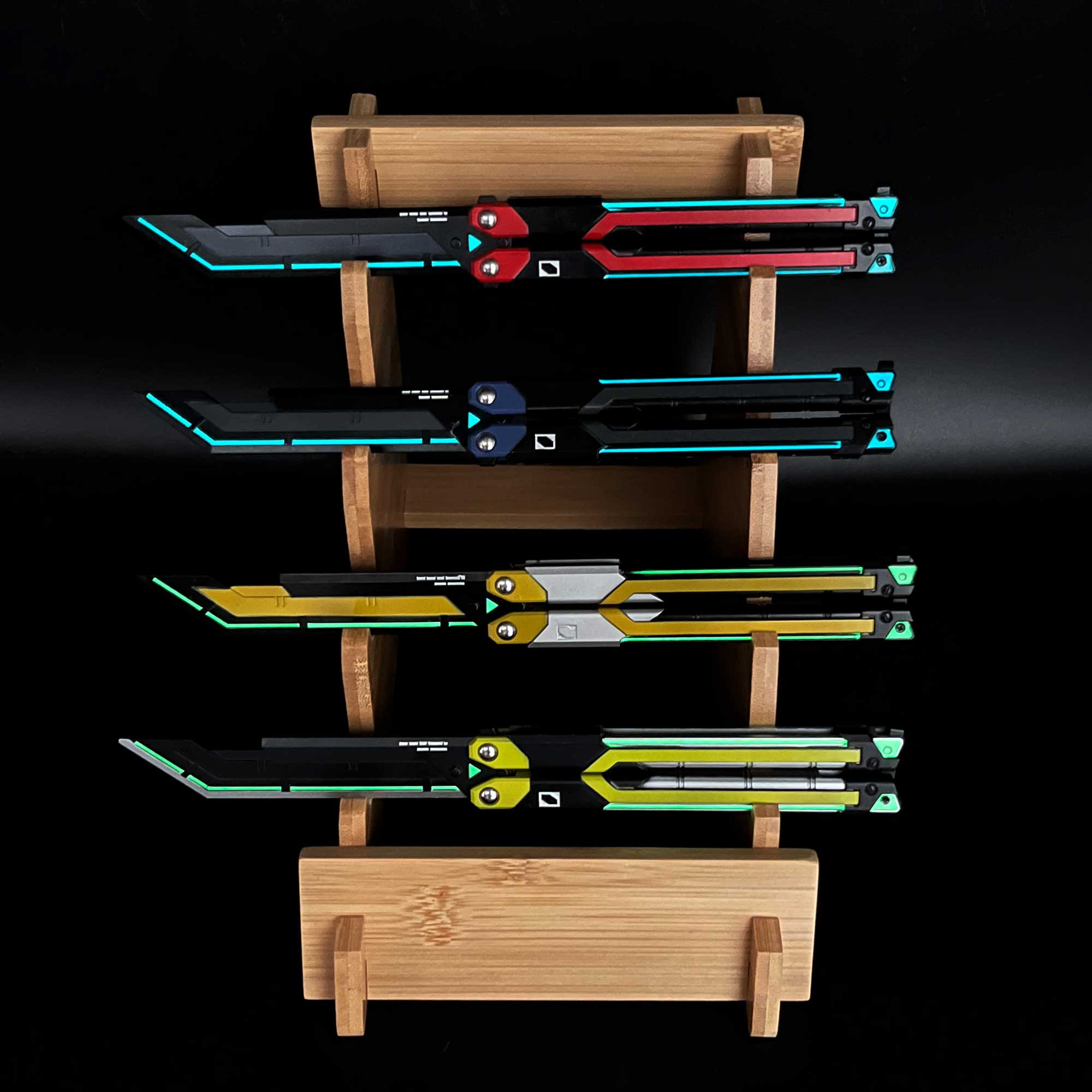 Couteau Papillon RGX – Réplique Métal Lame Émoussée (Valorant)