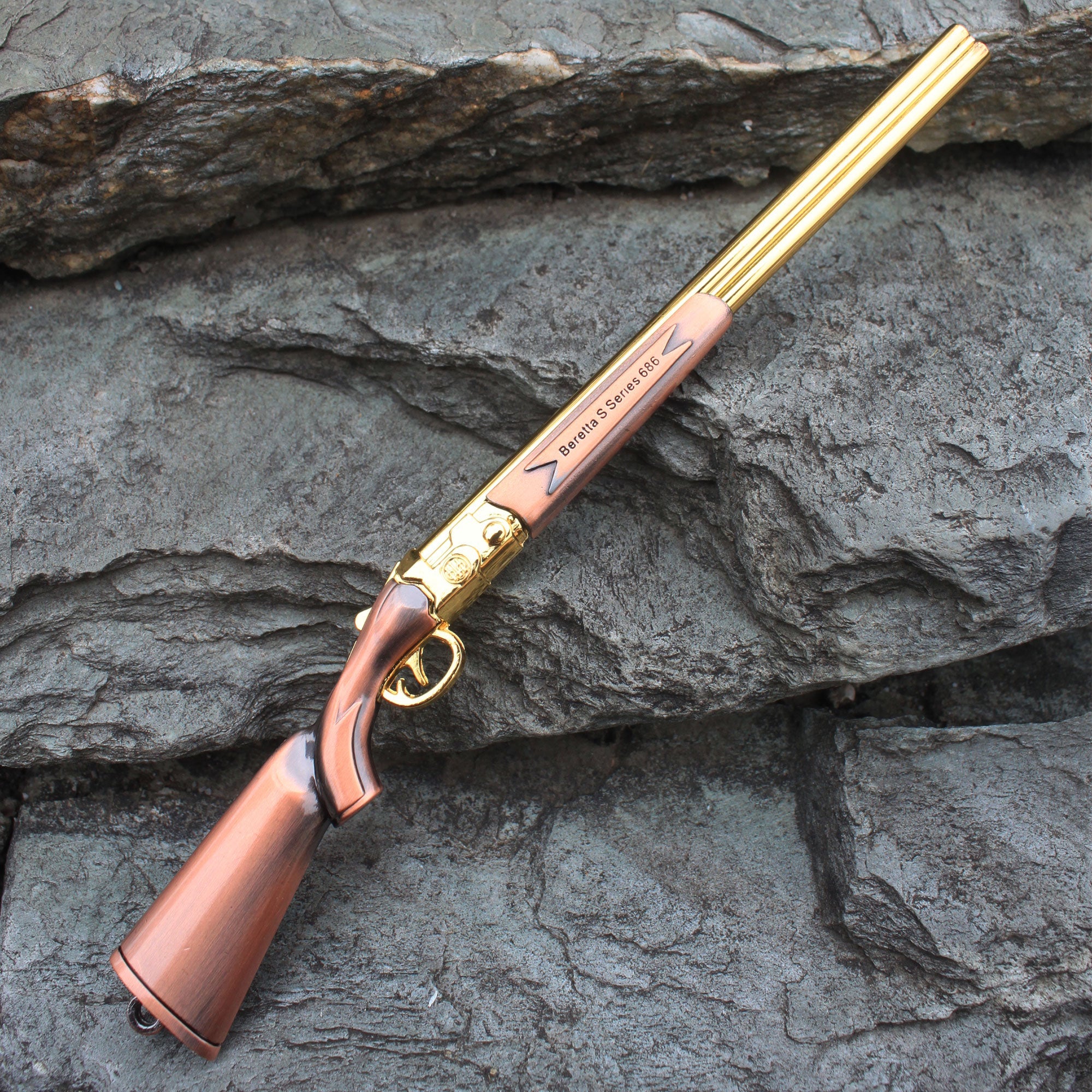 Miniature Metal S686 Double Barrel Shotgun 17CM/6.7"
