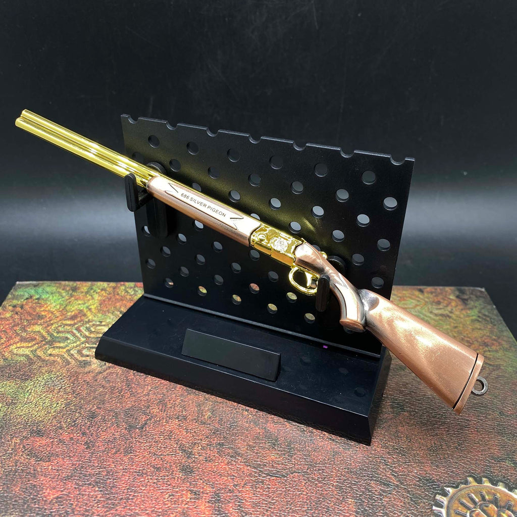 Mini Réplique Métal Fusil Juxtaposé S686 – 17 cm