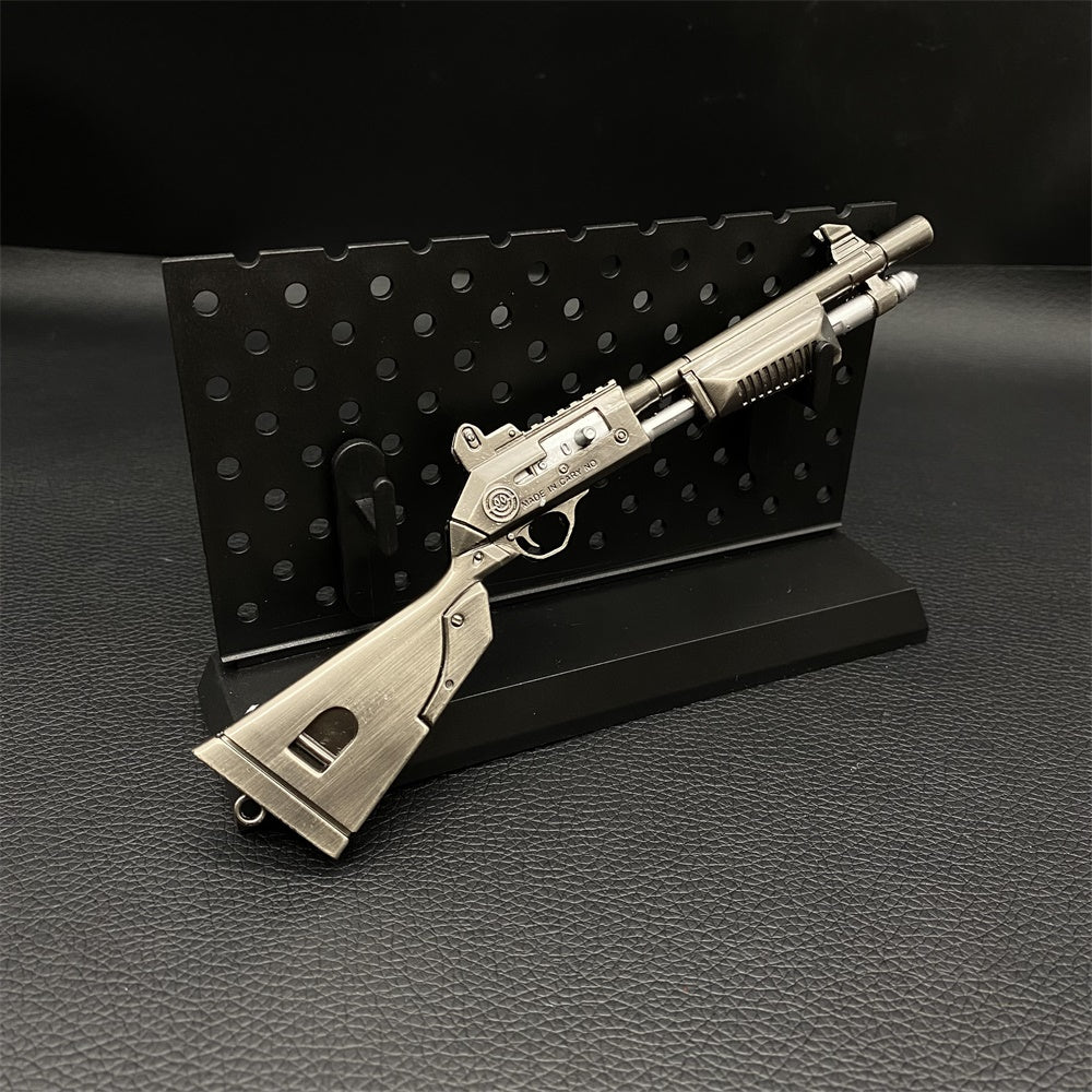 Mini Réplique Métal Fusil à Pompe – 17 cm