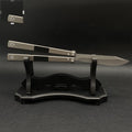 High-End TF2 Spy Knife Balisong Trainer-Blunt Blade
