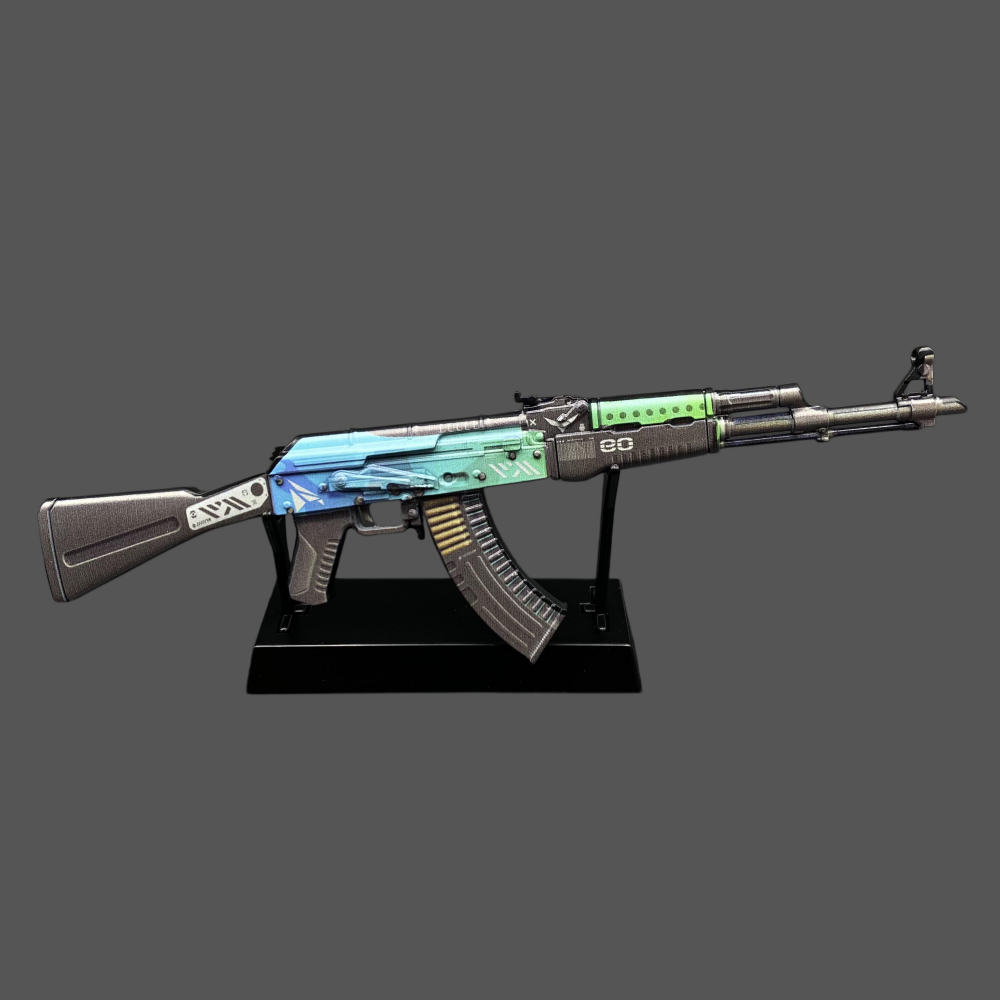 Ultimate CSGO AK-47 Hot Skin Metal Tiny Gun For Collection
