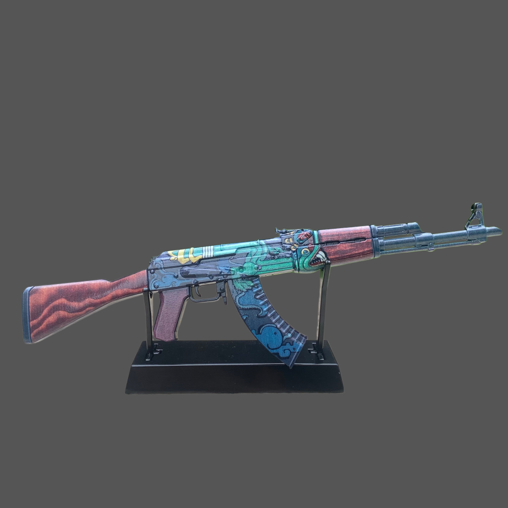 Ultimate CSGO AK-47 Hot Skin Metal Tiny Gun For Collection