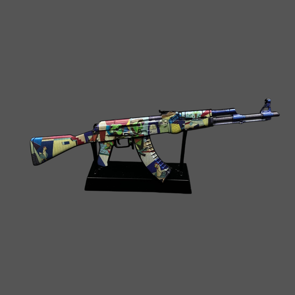 Ultimate CSGO AK-47 Hot Skin Metal Tiny Gun For Collection